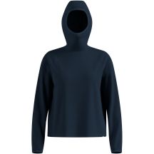 Bluza z kapturem damska Odlo CUBIC Mid layer hoody niebieska