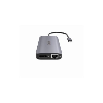 4. Acer 12-in-1 Type-C Dongle Przewodowa USB 3.2 Gen 1 (3.1 Gen 1) Type-C Srebrny