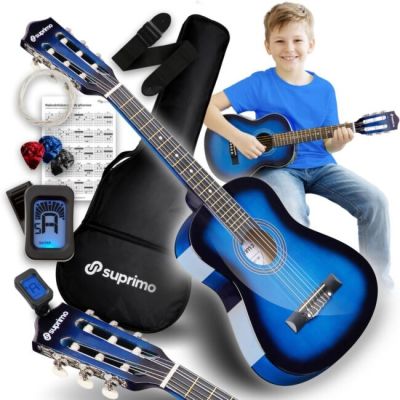SUPRIMO JRC SET BB gitara klasyczna 1/4 blueburst
