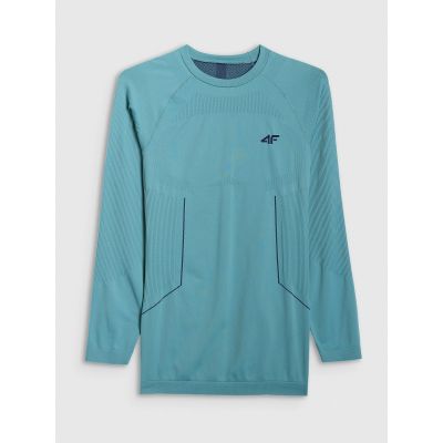 3. Bielizna termoaktywna bezszwowa (góra) męska 4F 4FWAW25USEAM233-46S