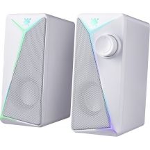 DEFENDER GŁOŚNIKI PC J5 2.0 6W LED USB BIAŁE 65205