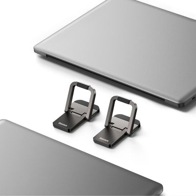 21. Baseus uniwersalne podstawki nóżki do laptopa (2 szt.) szary (LUZC000013)