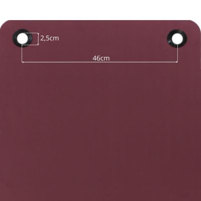 7. MATA FITNESS KLUBOWA Z OTWORAMI 120x60x2CM ENERO FIT