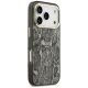 4. Etui Guess Python Pattern MagSafe na iPhone 17 Pro / 18 Pro - czarne