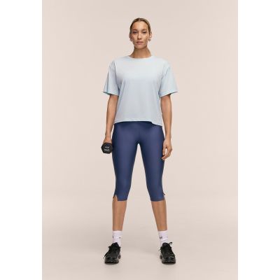 4. Koszulka damska CASALL Laser Mesh Tee kolor niebieski