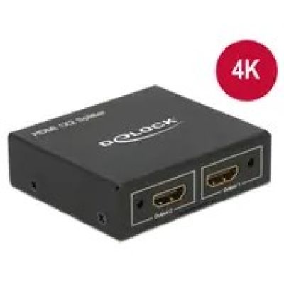 4. DeLOCK 87701 rozgałęziacz telewizyjny HDMI 2x HDMI