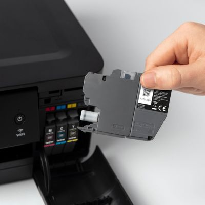 3. Brother LC-421XLVAL PagePack 4 szt. Oryginalny Wysoka (XL) wydajność Czarny, Cyjan, Purpurowy, Żółty