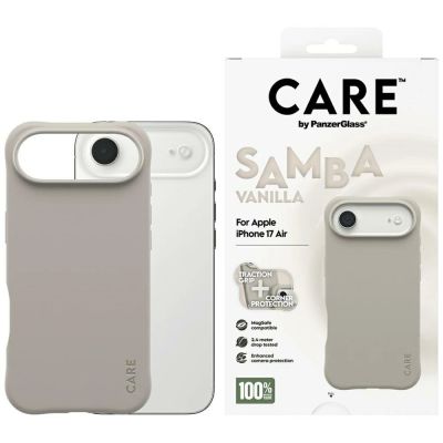 Etui CARE by PanzerGlass Fashionable Samba MagSafe na iPhone Air - szary