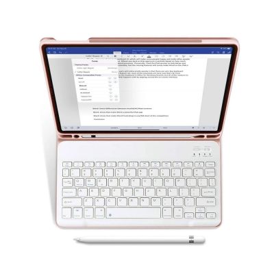 2. Etui Tech-Protect SC Pen + Keyboard z klawiaturą na iPad 10.9" 2022 - różowe