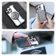 5. Etui Dux Ducis Skin X Pro na iPhone 16 Pro z MagSafe i klapką - czarne