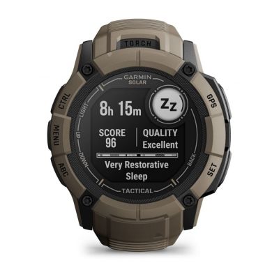 12. Zegarek Garmin Instinct 2X Solar - Tactical Edition Coyote Tan