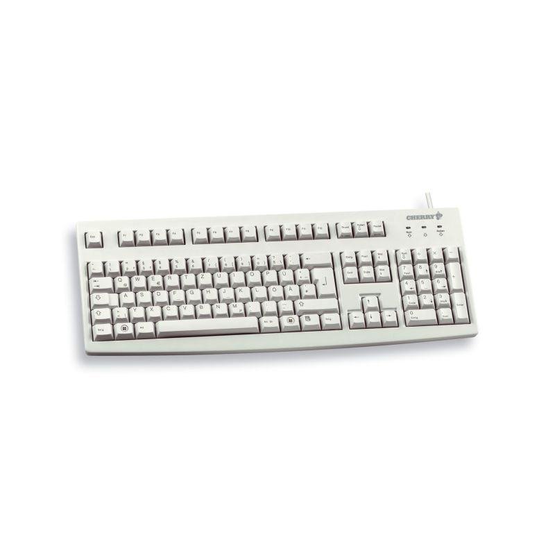 2. CHERRY G83-6105 klawiatura Uniwersalne USB QWERTZ Niemiecki Szary