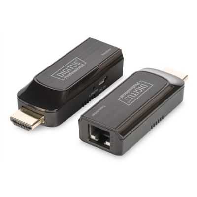 4. Mini Extender HDMI do 50m po Cat.5e/6/7 FHD1080p 60Hz HDCP 1.2 z audio (zestaw)
