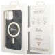 7. Etui Guess 4G MagSafe na iPhone 15 Plus / 14 Plus - czarne