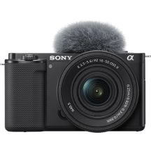 Sony ZV-E10 + E PZ 16-50mm F3.5-5.6 OSS II Bezlusterkowiec 24,2 MP CMOS 6000 x 4000 px Czarny