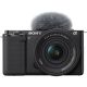Sony ZV-E10 + E PZ 16-50mm F3.5-5.6 OSS II Bezlusterkowiec 24,2 MP CMOS 6000 x 4000 px Czarny