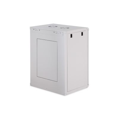 46. Digitus Szafa sieciowa wisząca DYNAmic 19" 16U rack 600x450, drzwi szyba, szary, niedzielona, złożona, 60kg