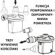25. POMPKA ELEKTRYCZNA DO MATERACY 3 KOŃCÓWKI 29P312-2EU