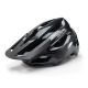Kask rowerowy Rockbros LK-99 na rower górski z regulowanym daszkiem i zapięciem magnetycznym 58-62 cm - czarny
