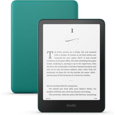 3. Czytnik Ebook New Kindle Paperwhite (12th Generation) - 2024 release 7” glare-free 16GB Wi-Fi (Ad-supported) Jade
