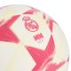 4. Piłka nożna adidas UEFA Champions League 26/27 Real Madrid Mini biało-różowa KE5107