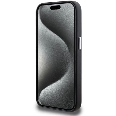 5. Etui BMW Signature Wrapped Metal MagSafe na iPhone 14 Pro Max - czarne