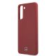6. Etui Mercedes Silicone Line na Samsung Galaxy S21 - czerwone