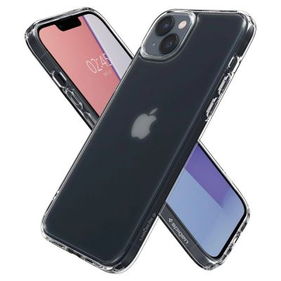 11. Etui Spigen Ultra Hybrid na iPhone 14 Plus - matowo-przezroczyste
