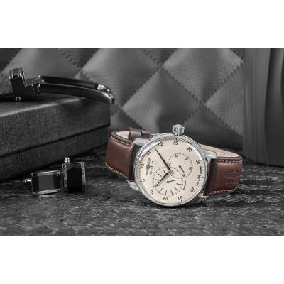 6. Zegarek Męski ZEPPELIN New Captain's Line Automatic 8662-5 + BOX