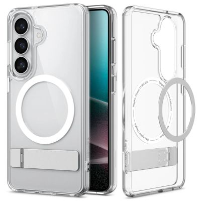 2. Etui Spigen Ultra Hybrid S Mag MagSafe na Samsung Galaxy S26+ - przezroczysto-białe