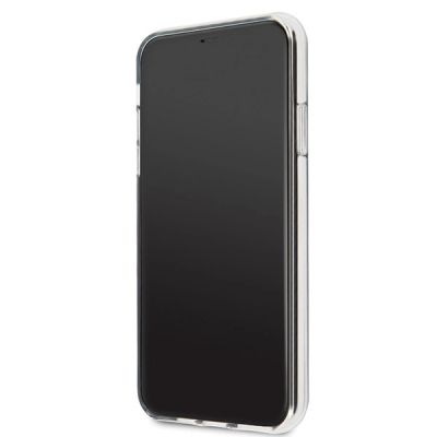 6. Etui Guess California na iPhone 11 Pro - niebieskie