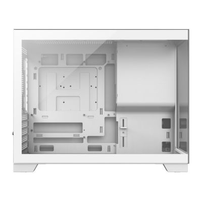 11. GameMax NEX C33 WH zabezpieczenia & uchwyty komputerów Biały
