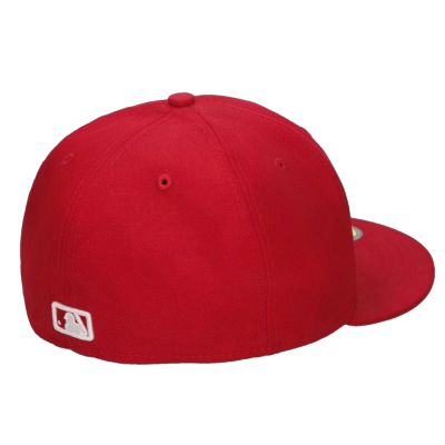 3. New Era League Essential 59Fifty Los Angeles Dodgers Cap 10047498 Czerwone 7 1/4