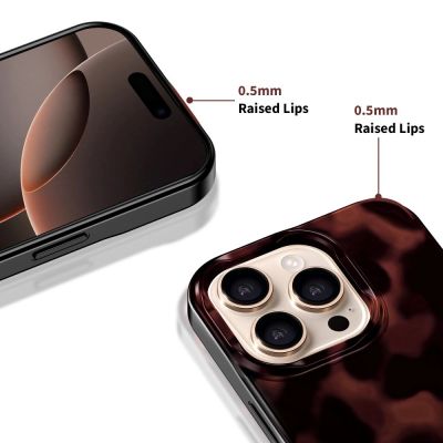 6. Etui Tech-Protect Lamano MagSafe na iPhone 16 Pro Max - czarno-czerwone