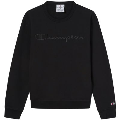 9. Bluza męska Champion Crewneck Sweatshirt czarna 220272 KK001