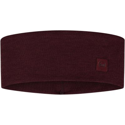 Opaska BUFF MERINO WIDE HEADBAND SOLID GARNET   one size