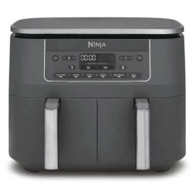 2. Ninja DZ300EU frytkownica Podwójny 7,6 l Autonomiczny 2470 W Frytkownica na gorące powietrze Szary