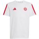 Koszulka dla dzieci adidas FC Bayern Muenchen biało-czerwona KG2591