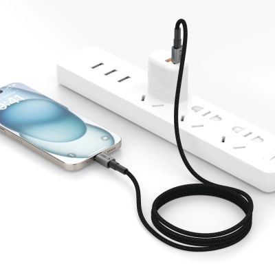 5. Kabel Tech-Protect UltraBoost DNA USB-C PD60W/3A 25 cm - szary