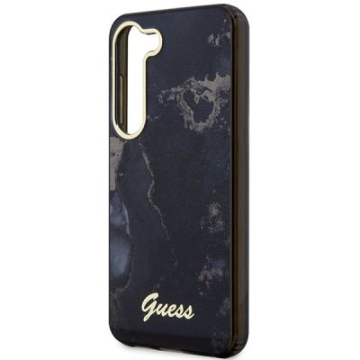 6. Etui Guess Golden Marble Collection S23+ - czarne