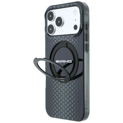 2. Etui Mercedes AMG IML Double Layer Urban Line with Ring Stand MagSafe na iPhone 18 Pro Max / 17 Pro Max - czarne