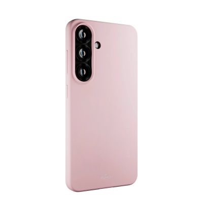 8. Etui silikonowe Puro Icon do Samsung Galaxy S25 - różowe