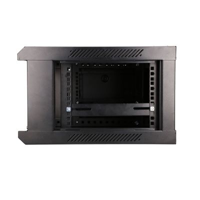 6. Extralink Szafa rack 4U 600x450 Czarna montowana na ścianie
