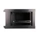 6. Extralink Szafa rack 4U 600x450 Czarna montowana na ścianie