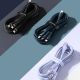 13. Baseus Flash Series II kabel USB Typ C / USB Typ C / Lightning / micro USB 100 W 1,5 m niebieski (CASS030203)