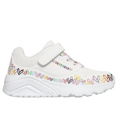 5. Skechers dziecięce sneakersy UNO LITE HEART CRAZE 314091L WMLT