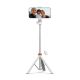 9. Selfie stick Tech-Protect L03S Bluetooth z pilotem, tripodem do 148cm i głowicą 180 - biały