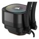 9. Corsair NAUTILUS 240 RS ARGB Liquid Procesor Chłodnica cieczy all-in-one Czarny 1 szt.