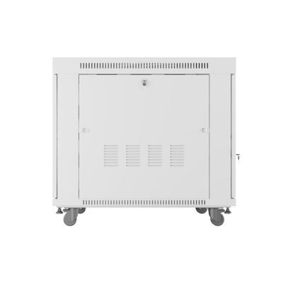 5. SZAFA INSTALACYJNA RACK STOJĄCA 19" 15U 800X1000 SZARA DRZWI PERFOROWANE LCD LANBERG (FLAT PACK)
