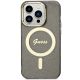 3. Etui Guess Glitter Gold MagSafe na iPhone 14 Pro Max - czarne